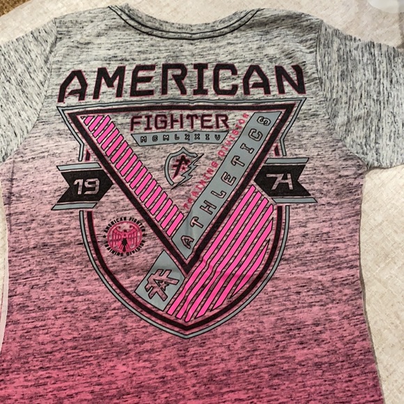 Women’s American fighter tee - Picture 3 of 4